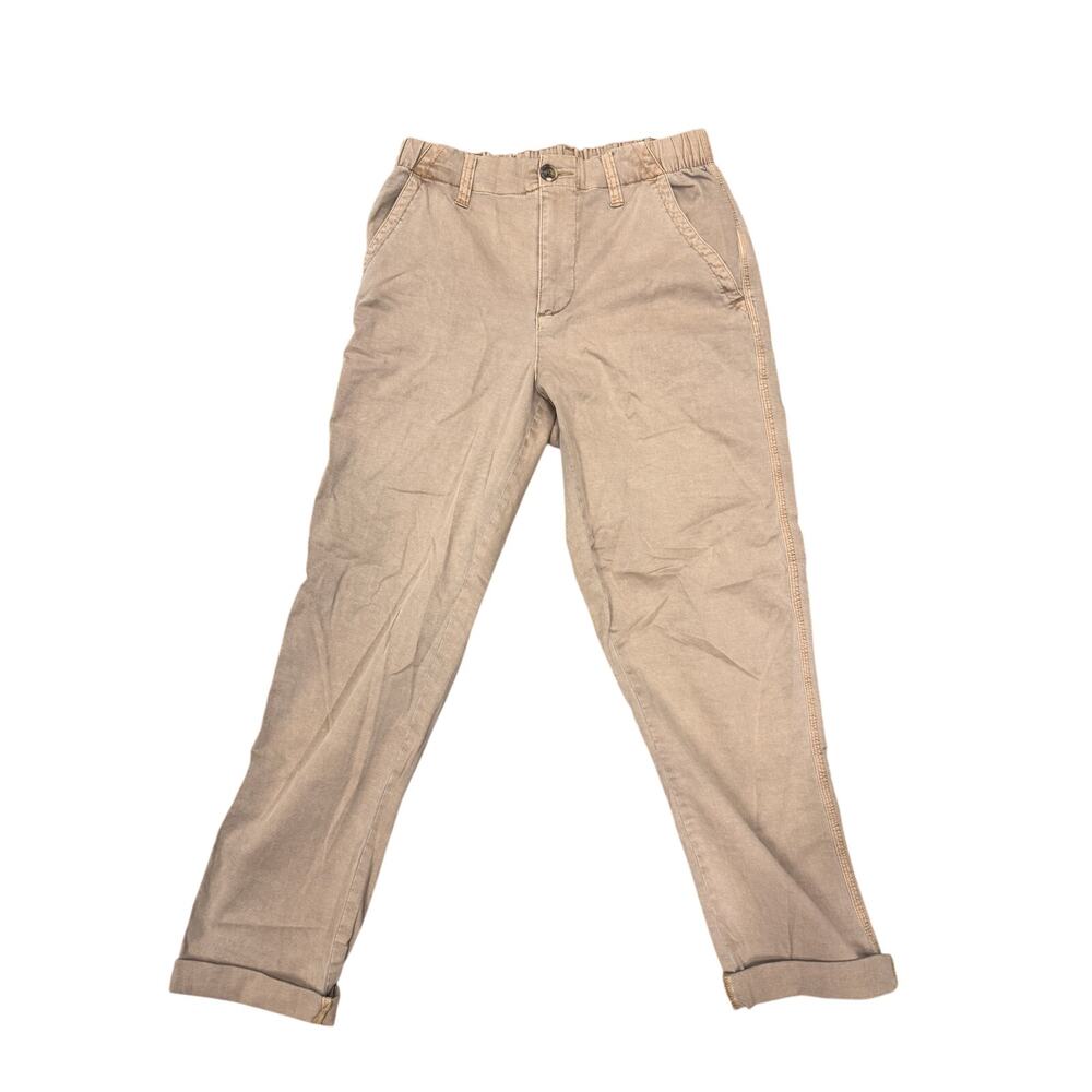 Old Navy Tan Elastic Waist Chino Jogger Pants XS NWOT